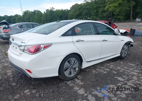 2015 Hyundai Sonata Hybrid Limited from USA, damaged, VIN KMHEC4A48FA135411